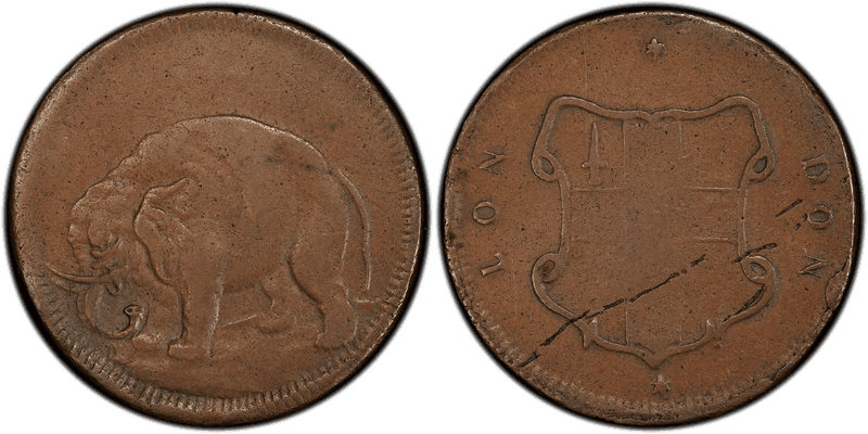 1694 Token Elephant - LON / DON