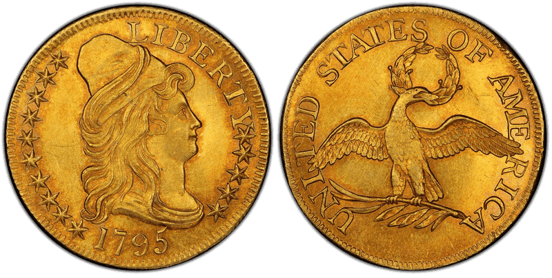 1795 Capped Bust to Right Half Eagle - Small Eagle