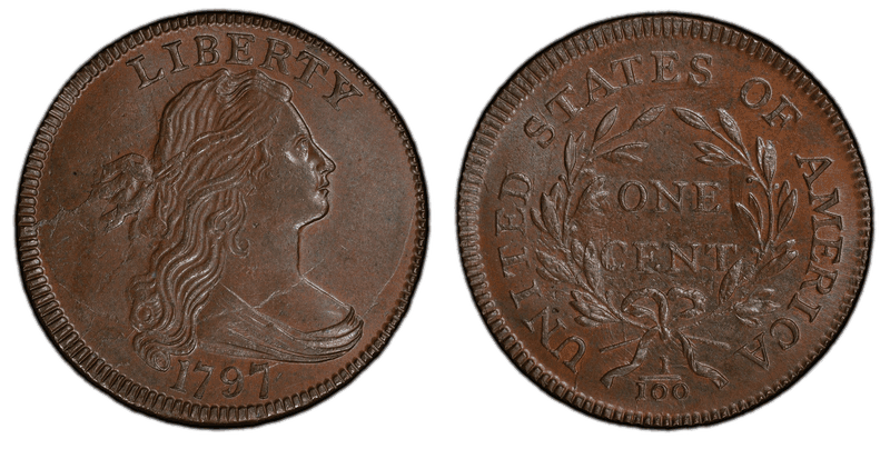 1797 Draped Bust Cent