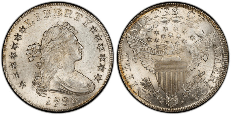 1798 Draped Bust Dollar - Wide Date