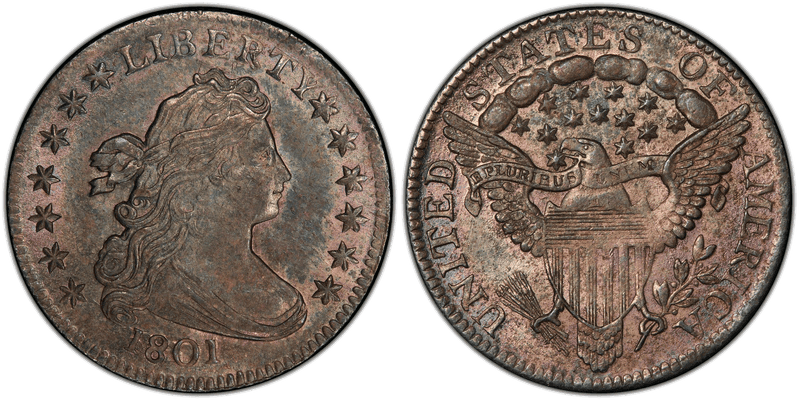 1801 Draped Bust Dime