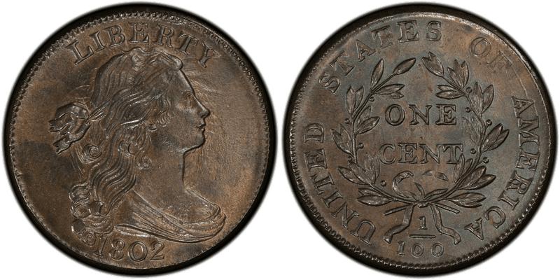 1802 Draped Bust Cent