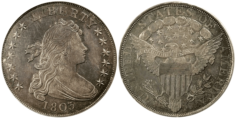 1803 Proof Draped Bust Dollar