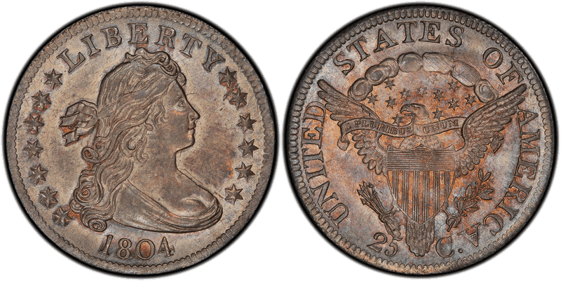 1804 Draped Bust Quarter