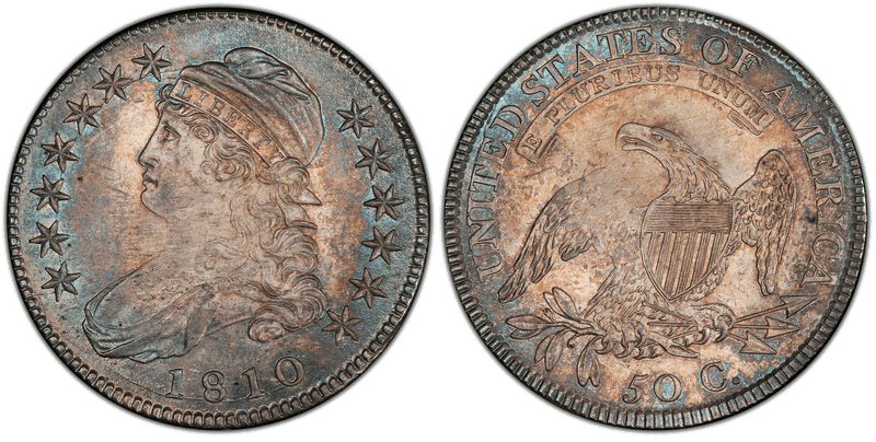 1810 Capped Bust Half Dollar