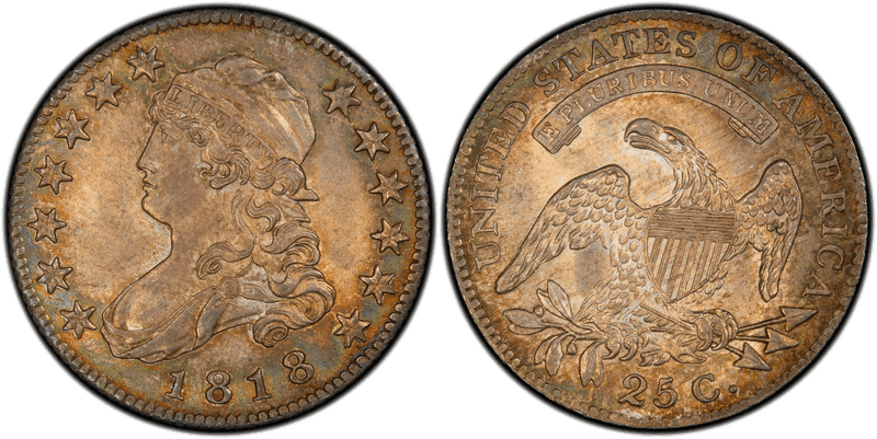 1818 Capped Bust Quarter