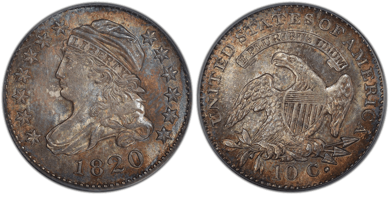 1820 Capped Bust Dime
