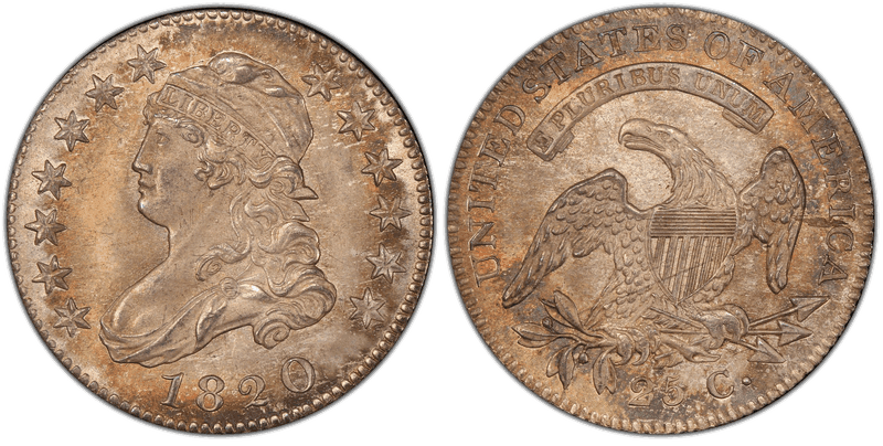 1820 Capped Bust Quarter