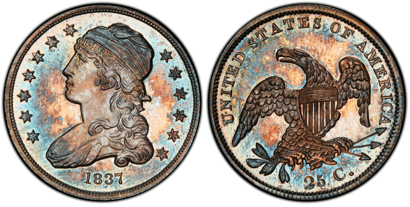 1837 Capped Bust Quarter