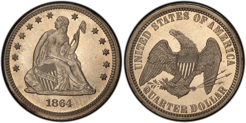 1864 Quarter Patterns
