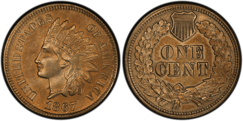 1867 Cent Patterns