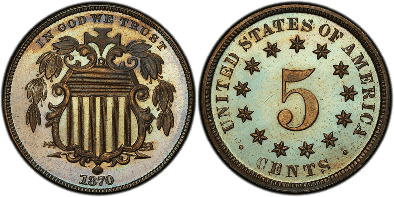 1870 Nickel Patterns
