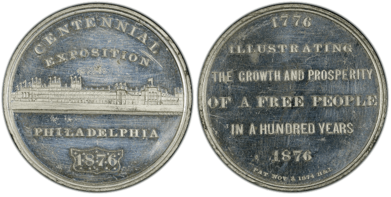 1876 So-Called Dollar HK-82, Main Building