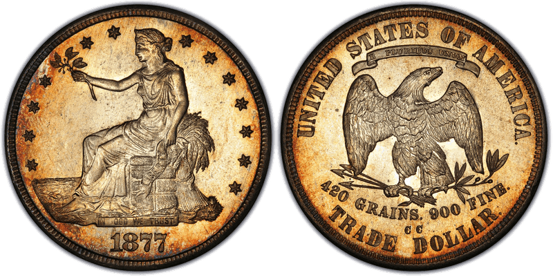 1877 (CC) Trade Dollar