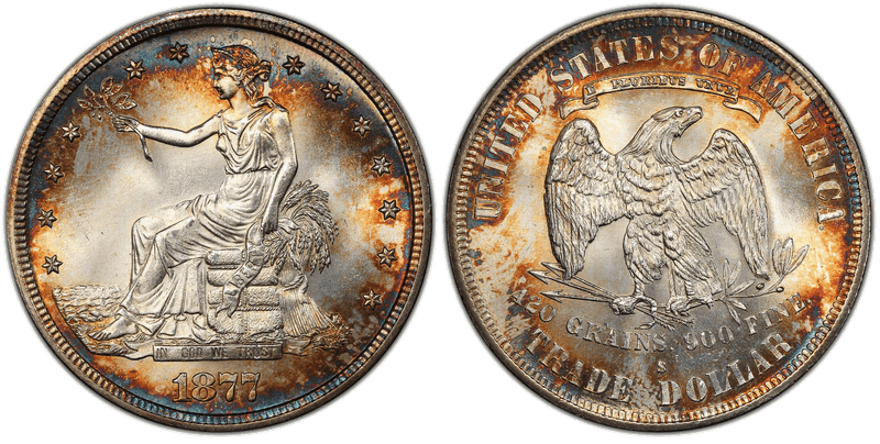 1877 (S) Trade Dollar