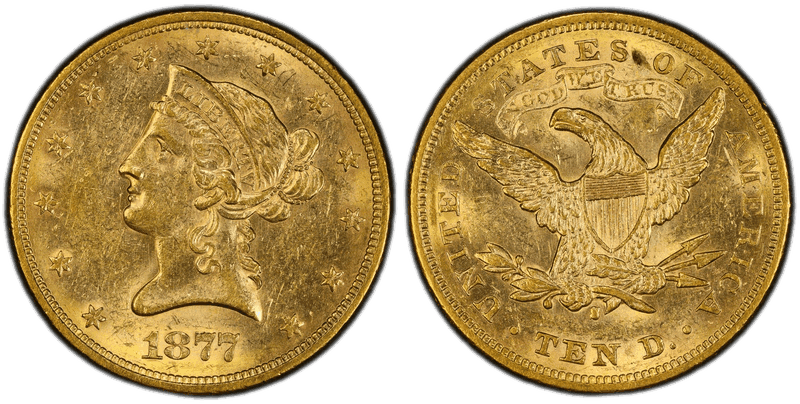 1877 (S) Liberty Head Eagle