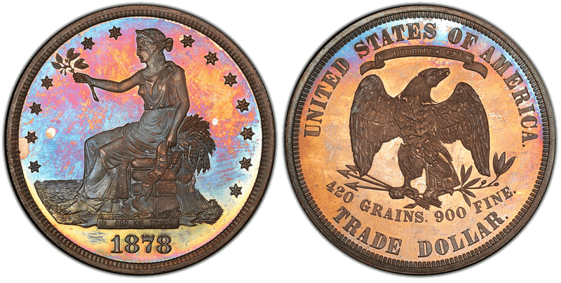 1878 Trade Dollar