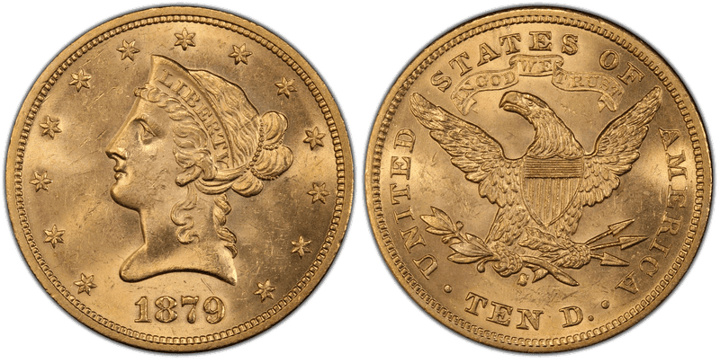1879 (S) Liberty Head Eagle