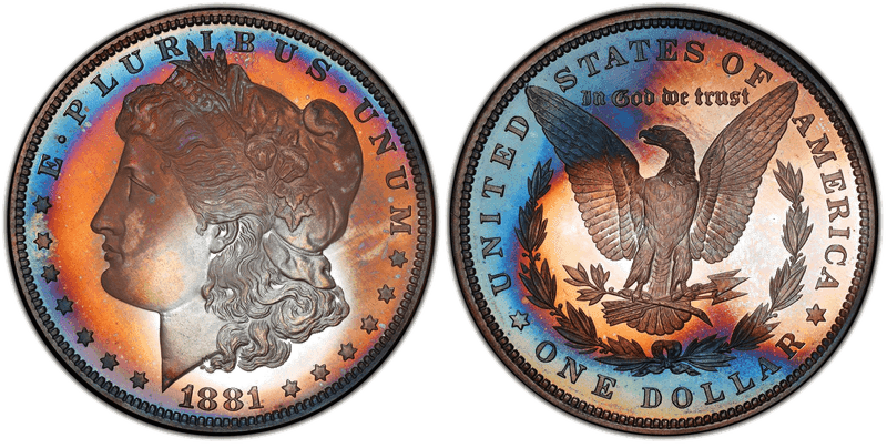 1881 Proof Morgan Dollar