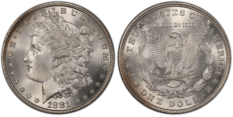 1881 Morgan Dollar