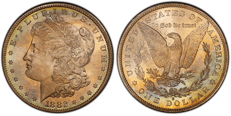 1882 (S) Morgan Dollar