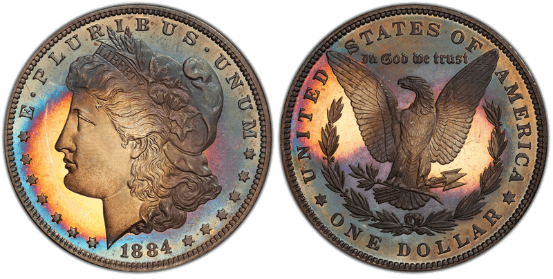 1884 Proof Morgan Dollar