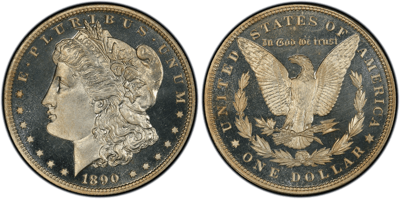 1890 Proof Morgan Dollar