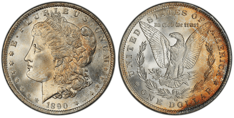 1890 (O) Morgan Dollar