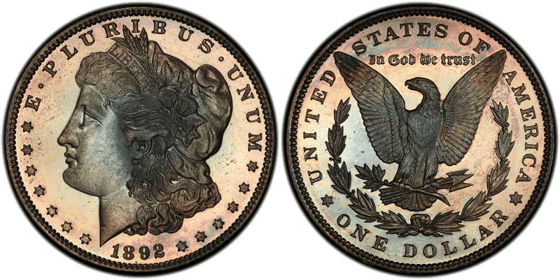 1892 Proof Morgan Dollar