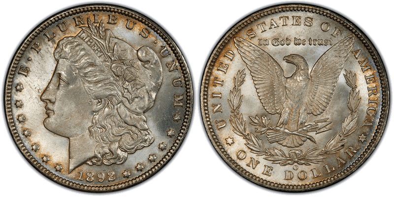 1892 (O) Morgan Dollar