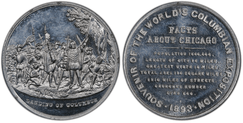 1893 HK-169, Columbian Expo Dollar