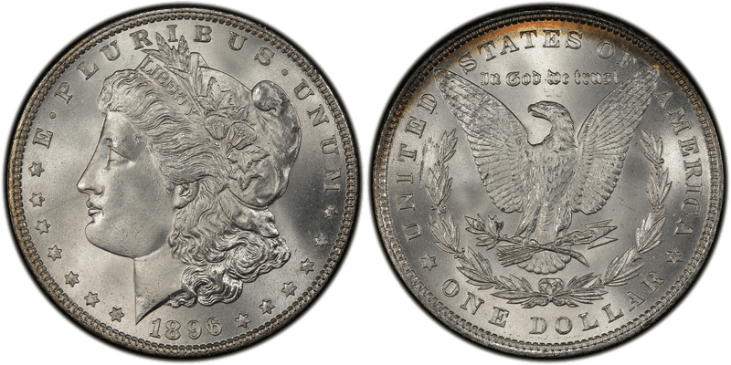 1896 Morgan Dollar