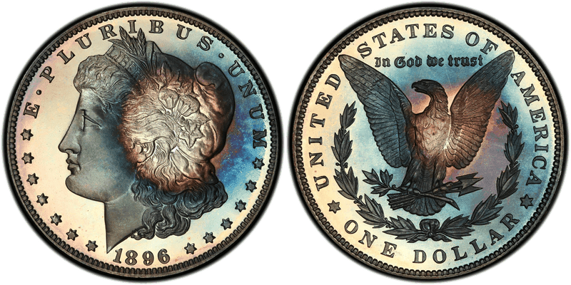1896 Proof Morgan Dollar