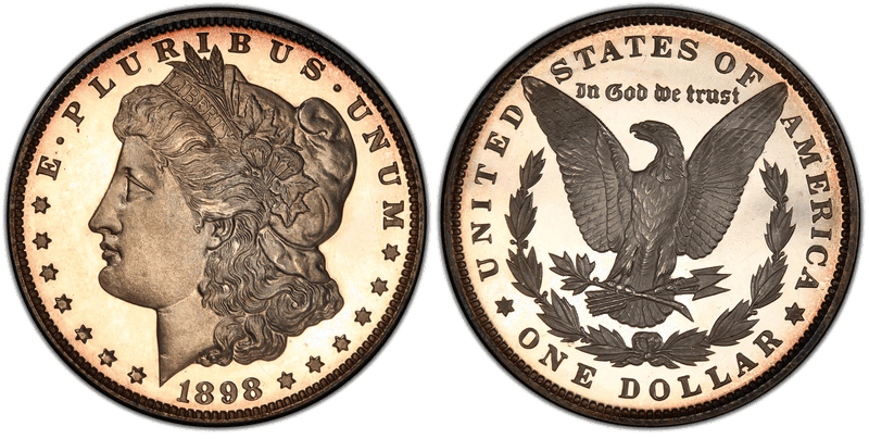 1898 Proof Morgan Dollar