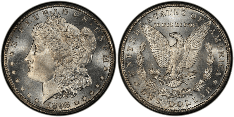 1898 (S) Morgan Dollar