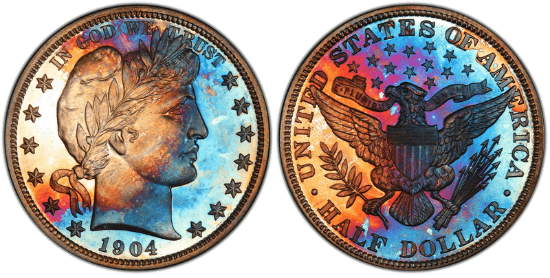 1904 Proof Barber Half Dollar