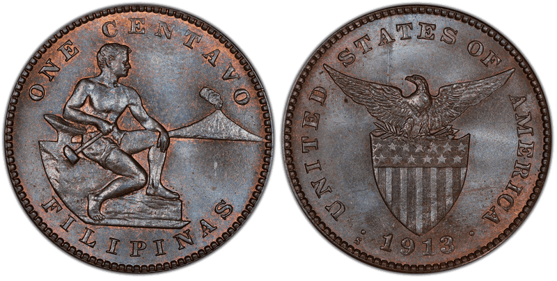 1913 Philippine Centavo