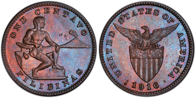 1916 Philippine Centavo