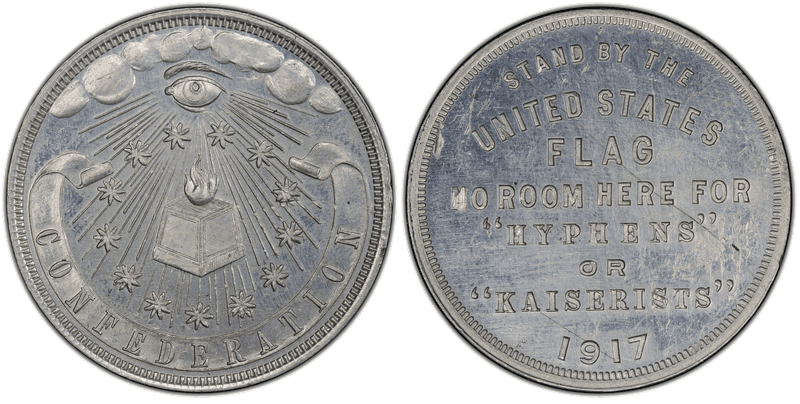 1917 So-Called Dollar HK-890, WWI Issue