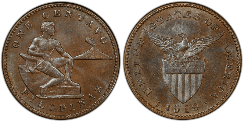 1919 Philippine Centavo