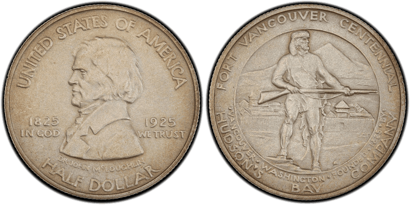 1925 Proof Fort Vancouver Half Dollar