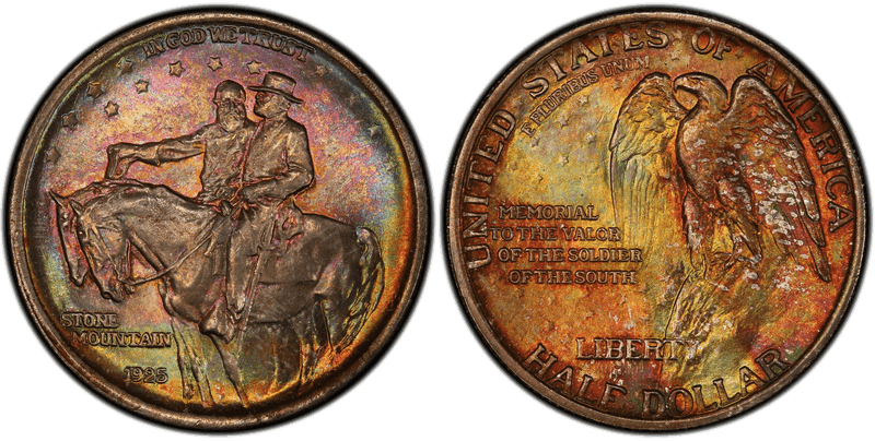 1925 Stone Mountain Memorial Commemorative Half Dollar