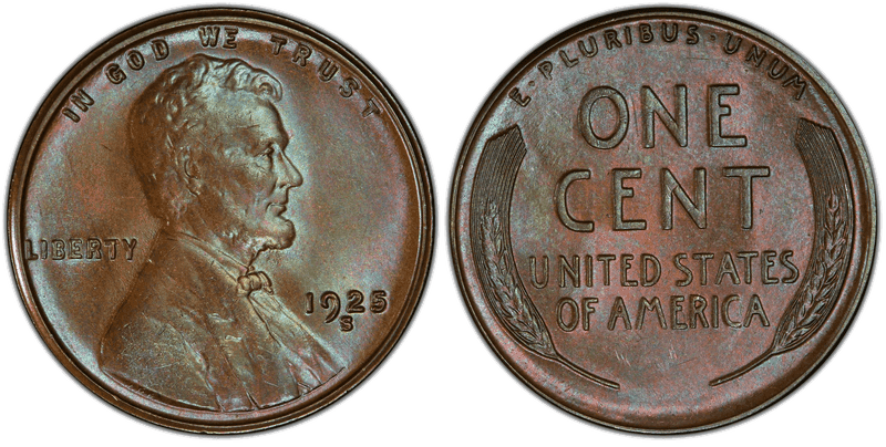 1925 (S) Lincoln Wheat Cent