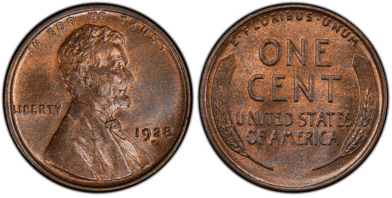 1928 Lincoln Wheat Cent