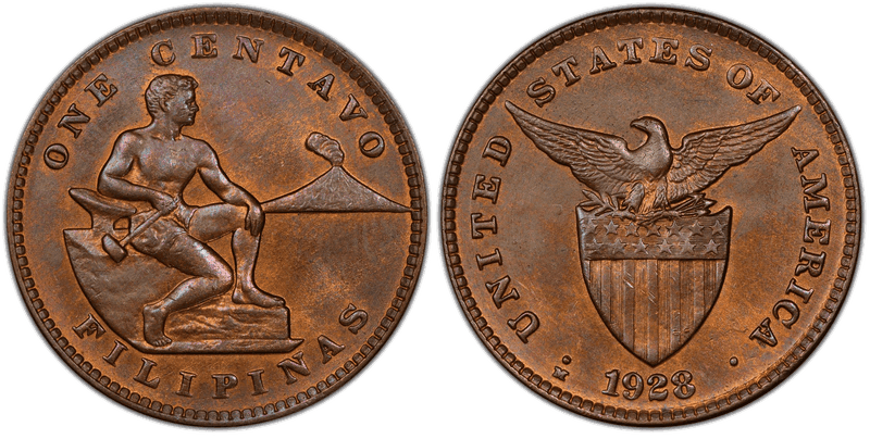 1928 Philippine Centavo