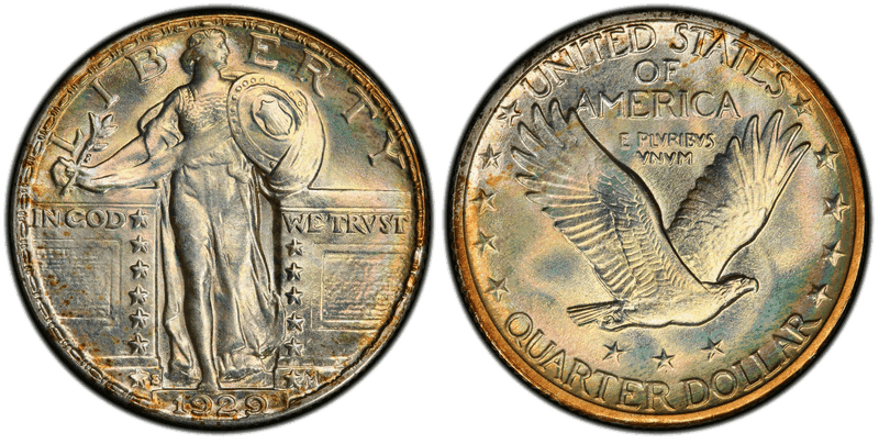 1929 (S) Standing Liberty Quarter