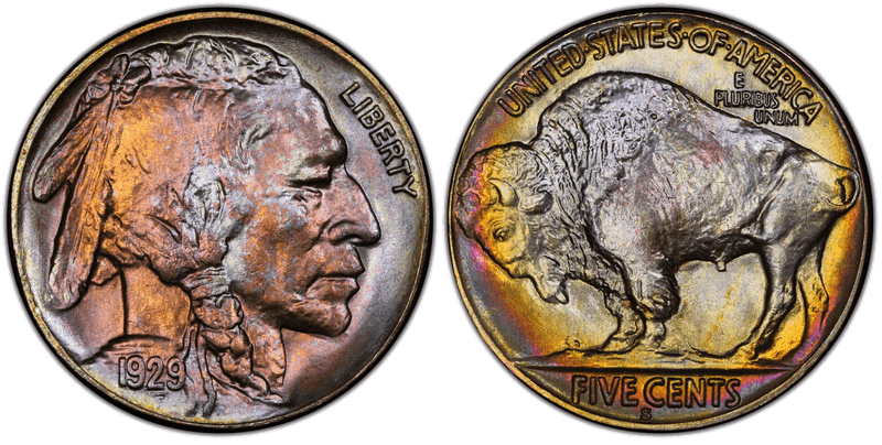 1929 (S) Buffalo Nickel