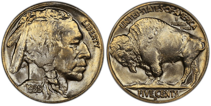 1935 Buffalo Nickel