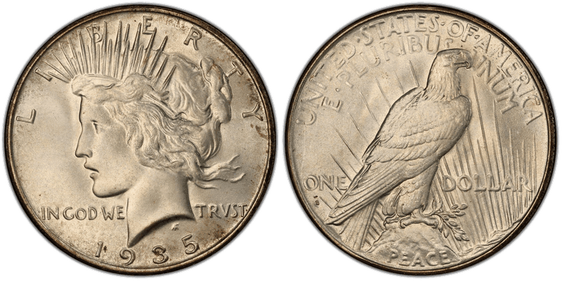 1935 (S) Peace Dollar