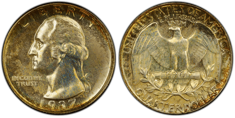 1937 Proof Washington Quarter